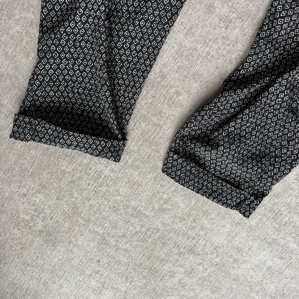 Black and White Pattern Trousers - Picture 4 of 4